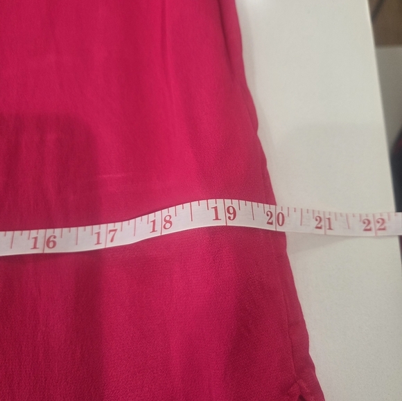 Zara Women's Pink Button-Up Shirt - Picture 6 of 7